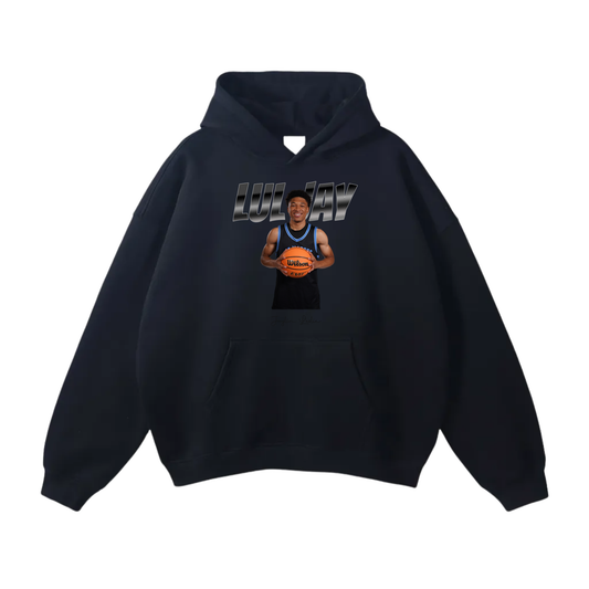 Jaylin Leslie Oversize Fleeced Hoodie