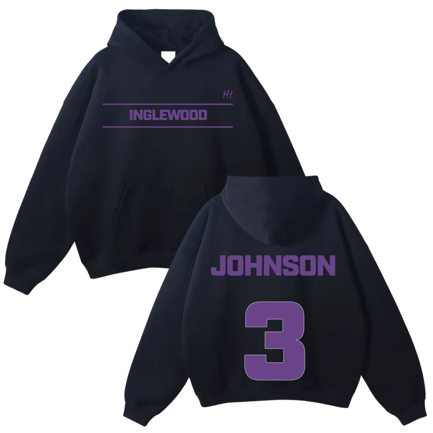 Roc Johnson Oversize Fleeced Hoodie