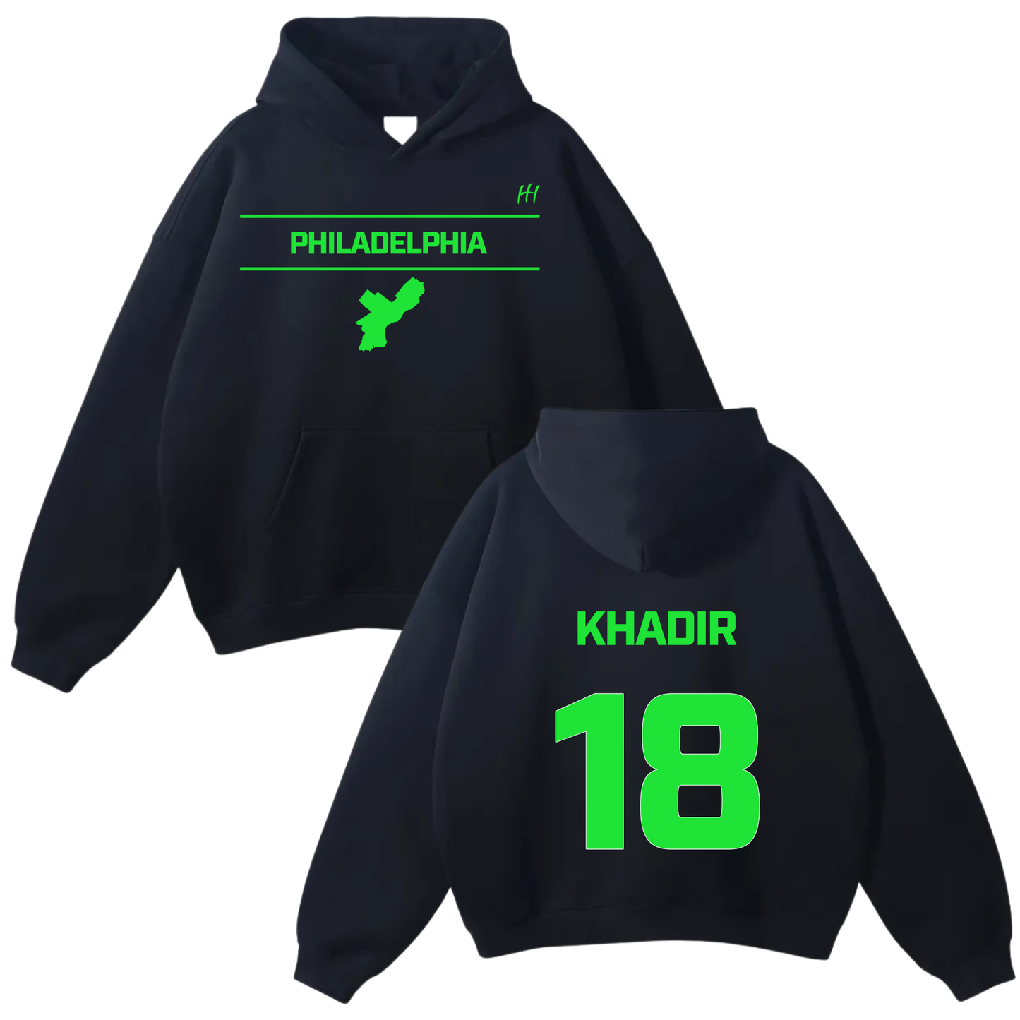 Khadir Sullivan Oversize Fleeced Hoodie