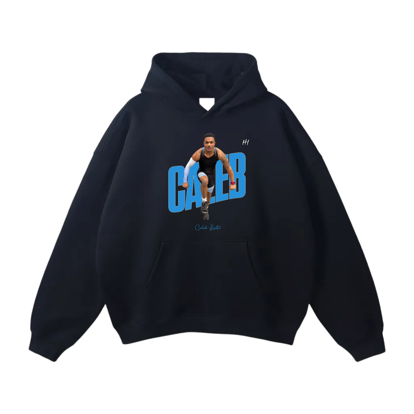 Caleb Laster Oversize Fleeced Hoodie
