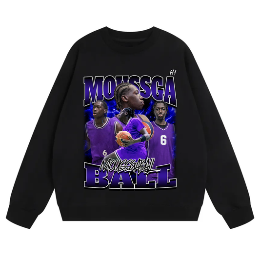 Moussga Ball Heavyweight Crewneck Sweatshirt
