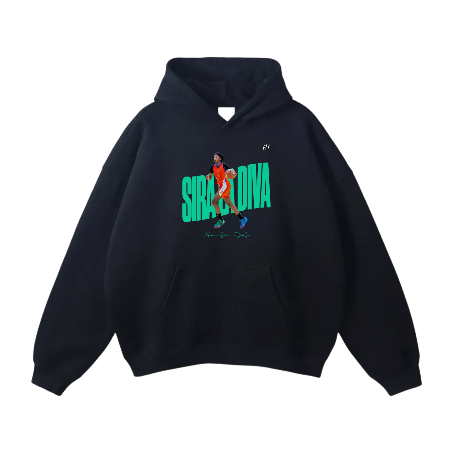 Néné Sira Diallo Oversize Fleeced Hoodie