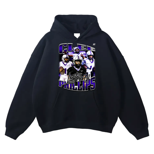 Clee Phillips Oversize Fleeced Hoodie