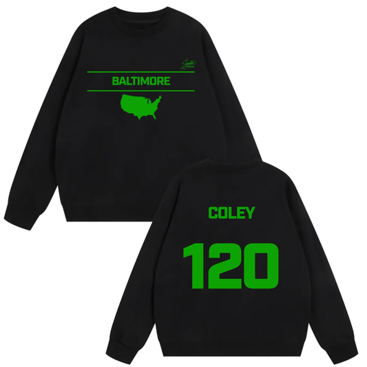 Sha’vion Coley Heavyweight Crewneck Sweatshirt