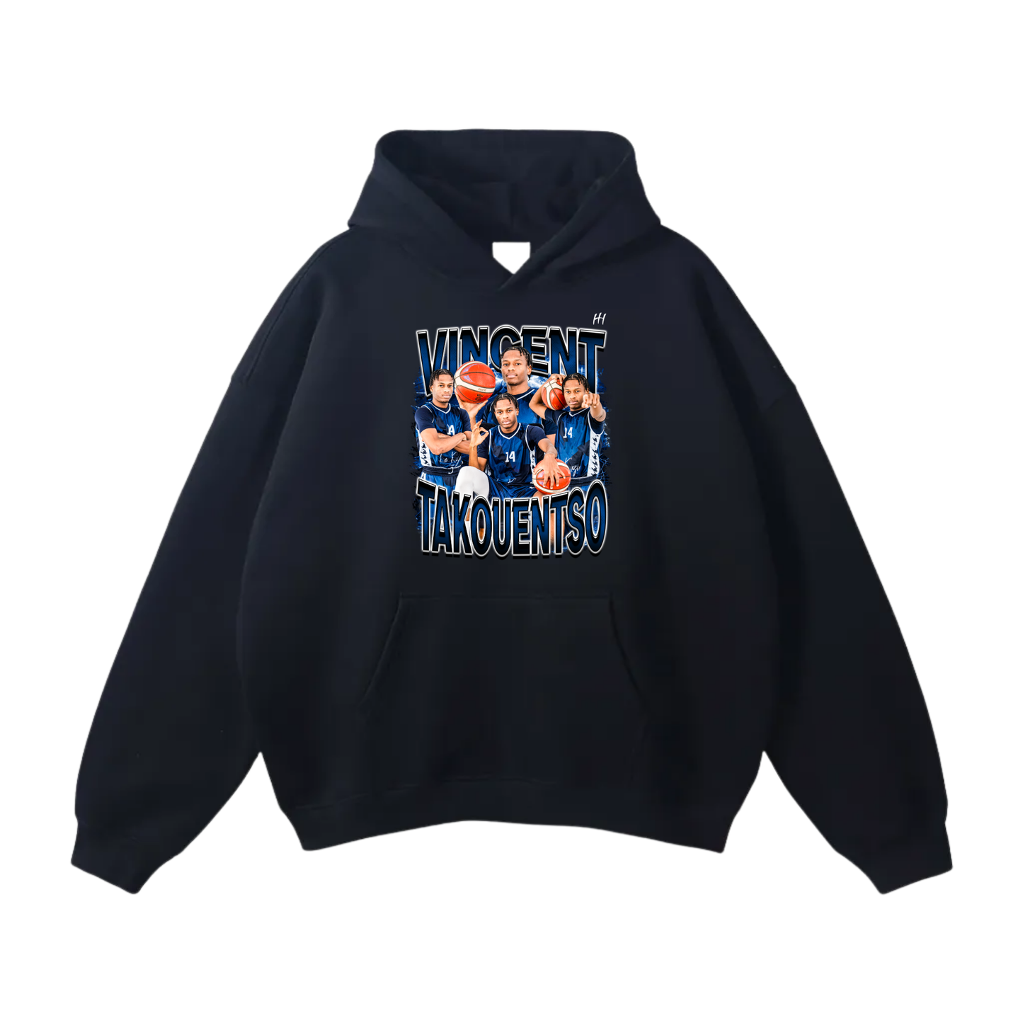 Vincent TAKOUENTSO Oversize Fleeced Hoodie