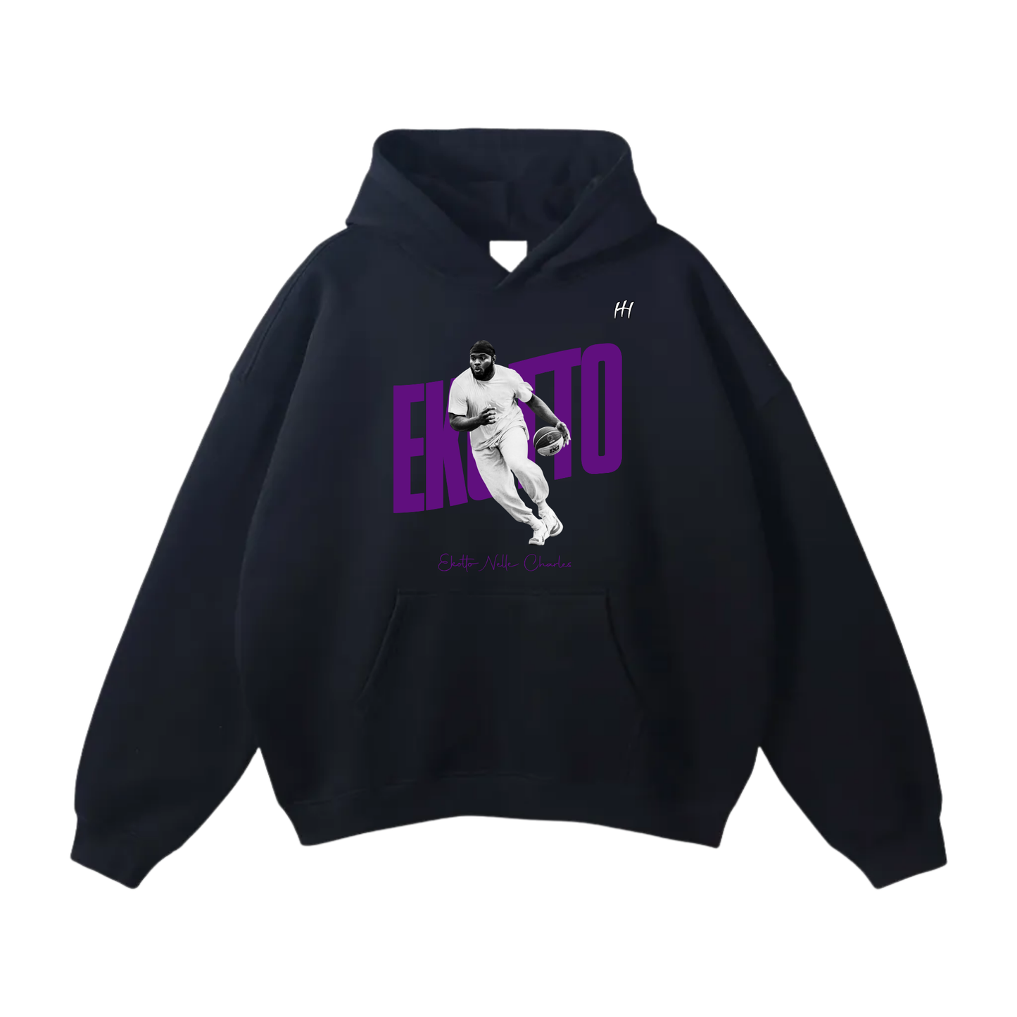 Ekotto Nelle Charles Oversize Fleeced Hoodie