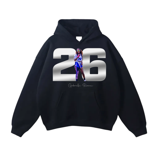 Gabrielle Roane Oversize Fleeced Hoodie