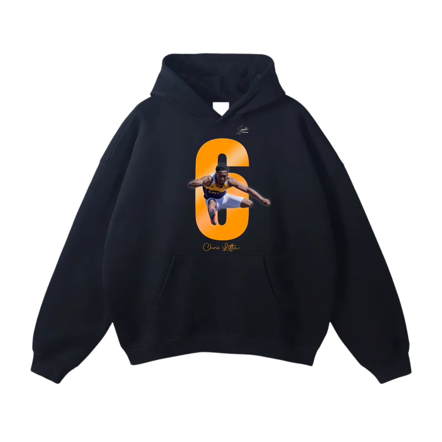 Chris Little Oversize Fleeced Hoodie