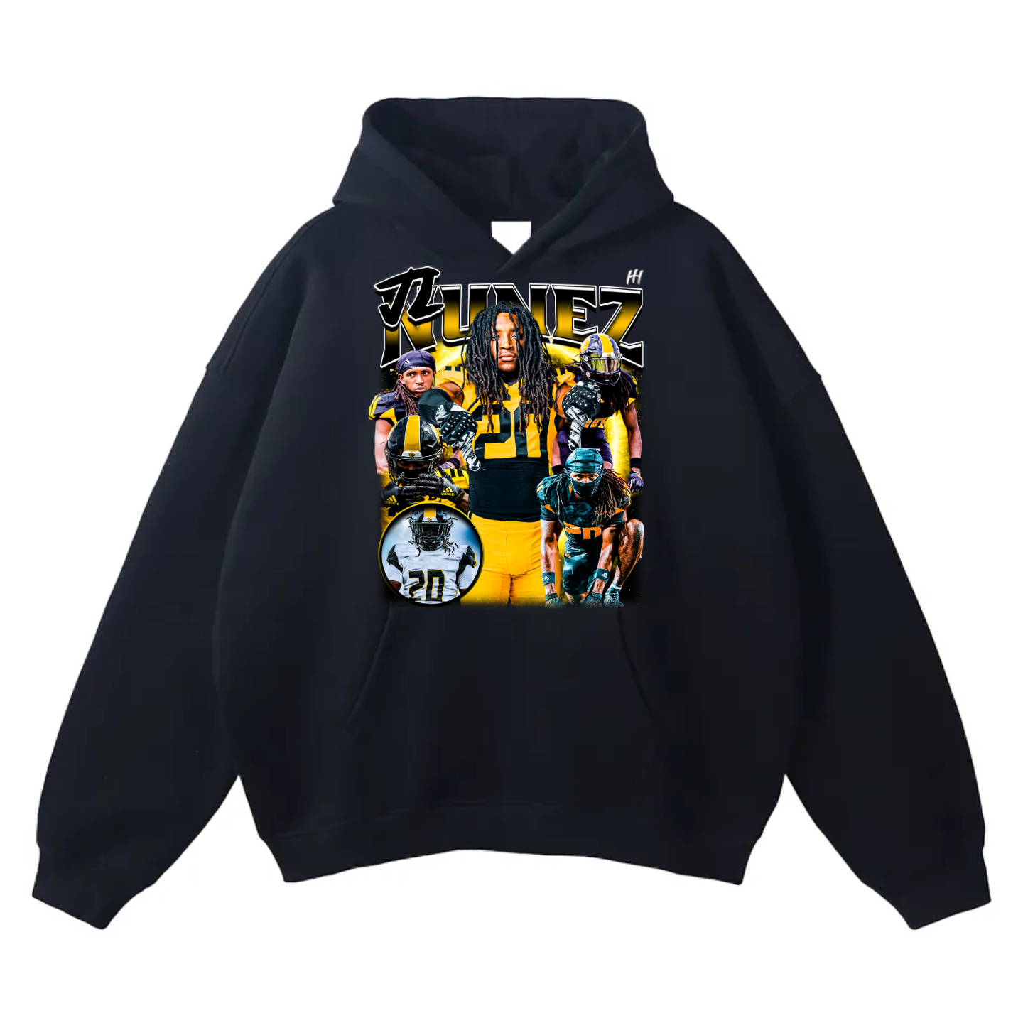 JL Nunez Oversize Fleeced Hoodie