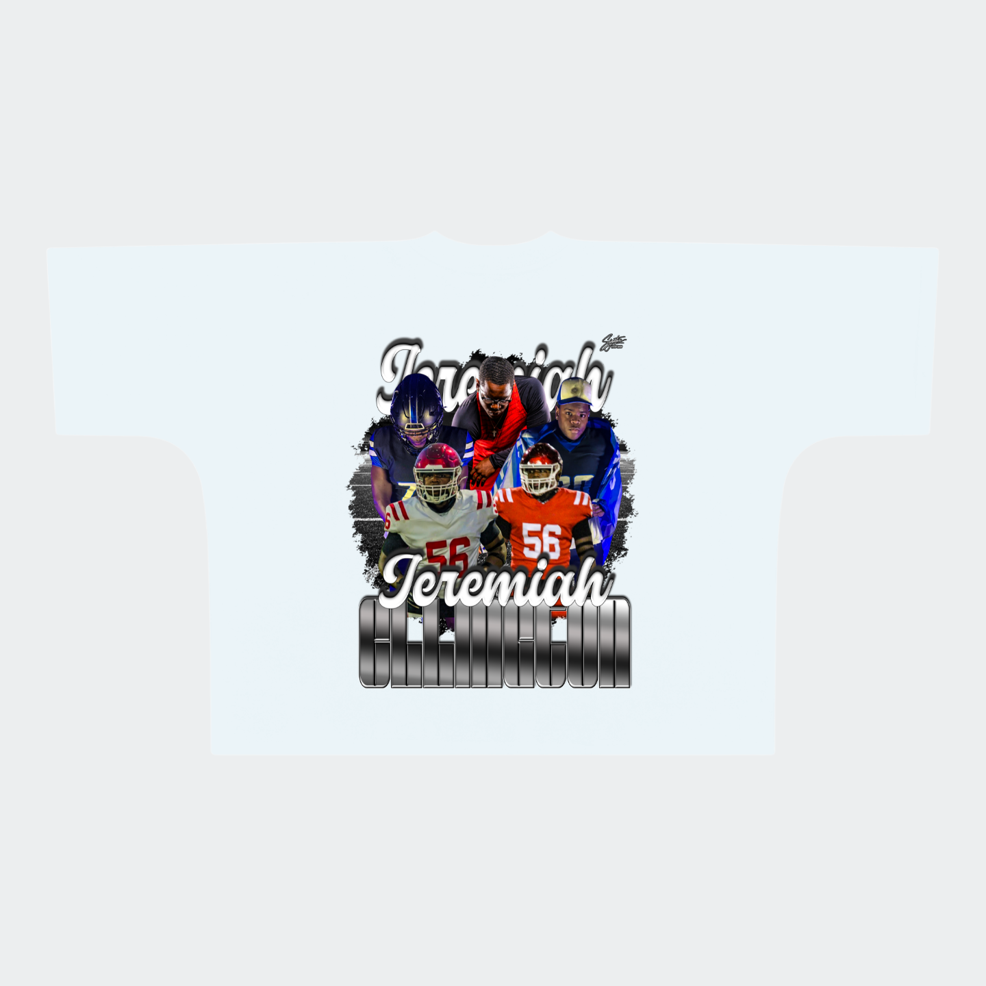 Jeremiah Ellington Premium Drop Shoulder/Boxy Tee
