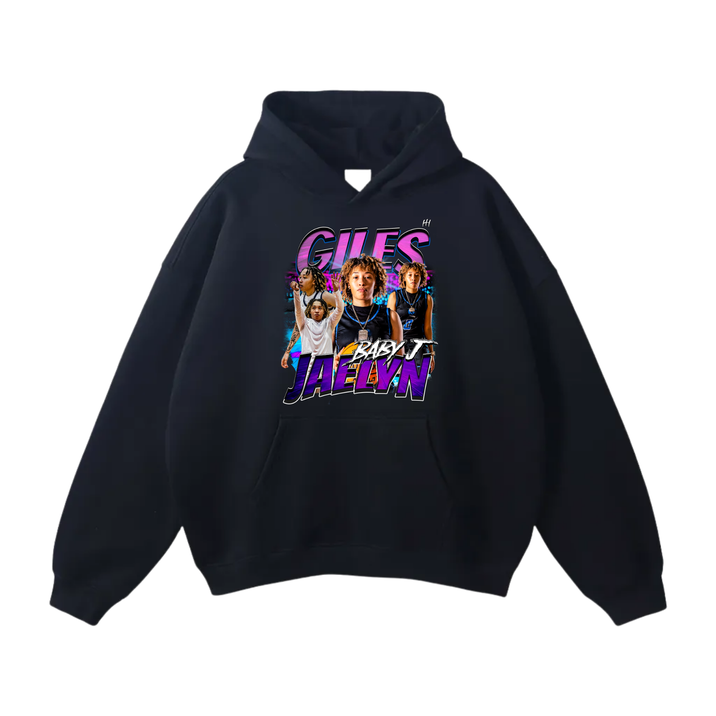 Jaelyn Giles Oversize Fleeced Hoodie