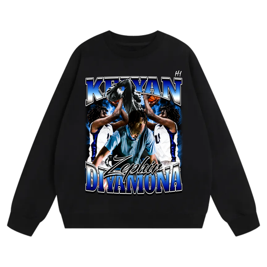Keylan Diyamona Heavyweight Crewneck Sweatshirt