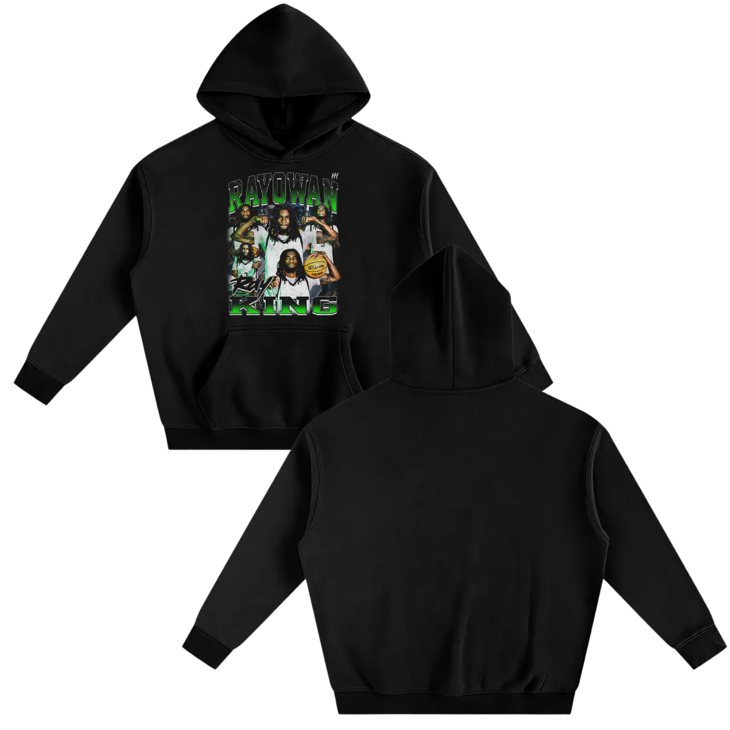 Rayqwan King Oversize Fleeced Hoodie