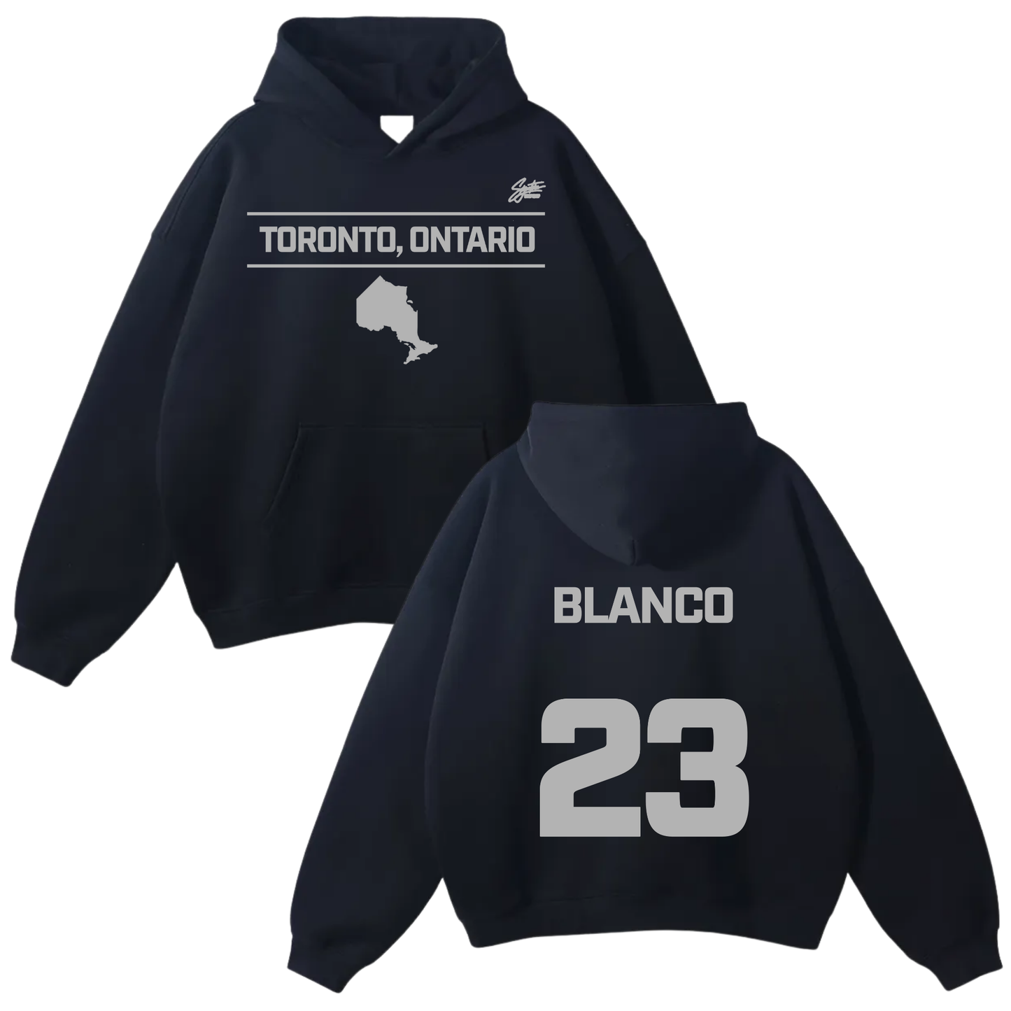 Antonio Blanco Oversize Fleeced Hoodie