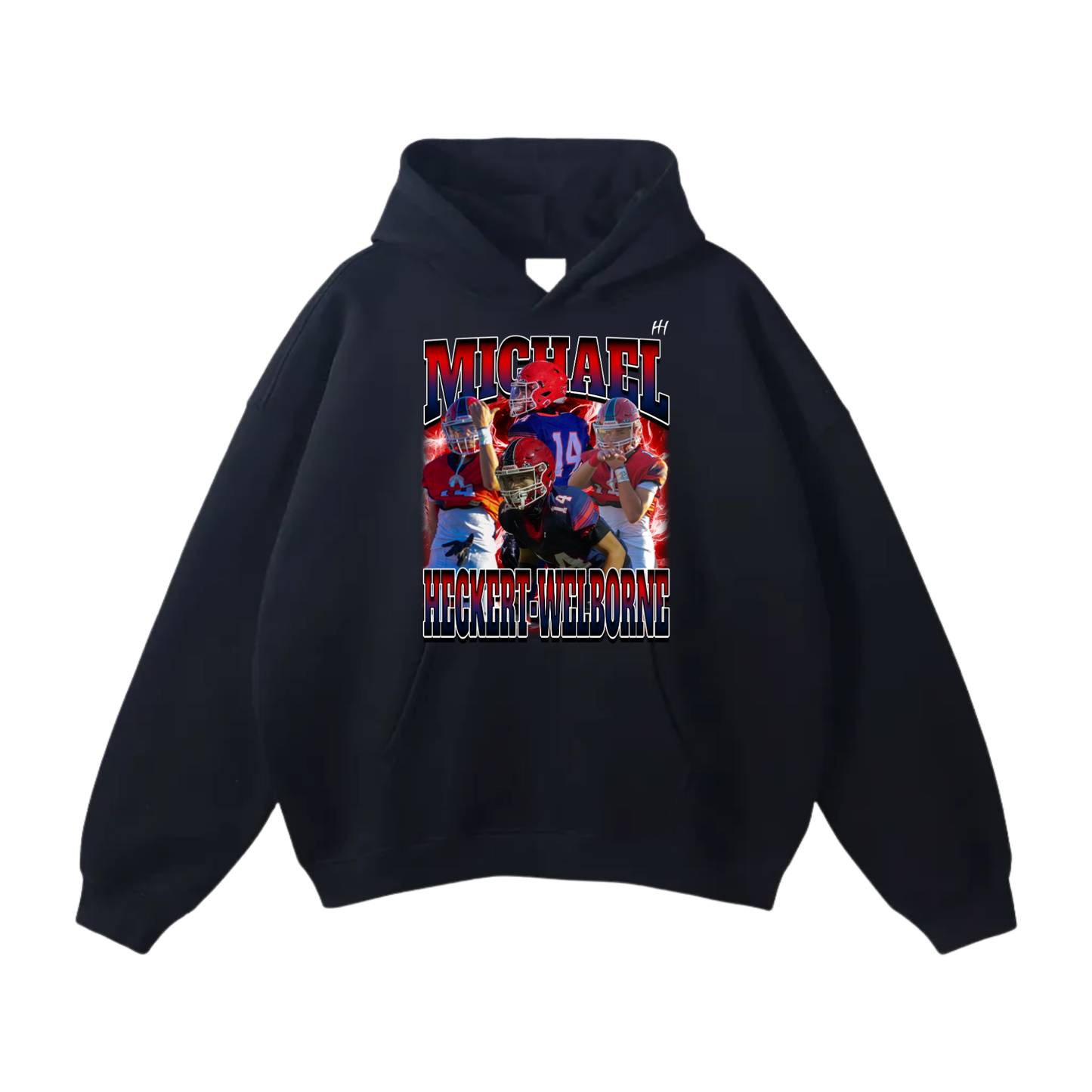 Michael Heckert-Welborne Oversize Fleeced Hoodie