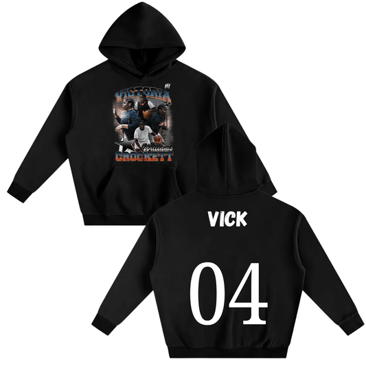 Victoria William Crocket Oversize Fleeced Hoodie