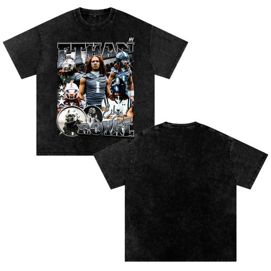 Ethan Royal Heavyweight Oversized T-shirt
