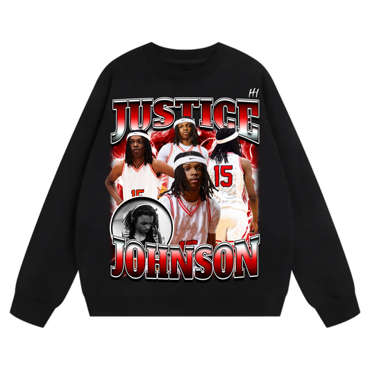 Justice Johnson 2 Heavyweight Crewneck Sweatshirt