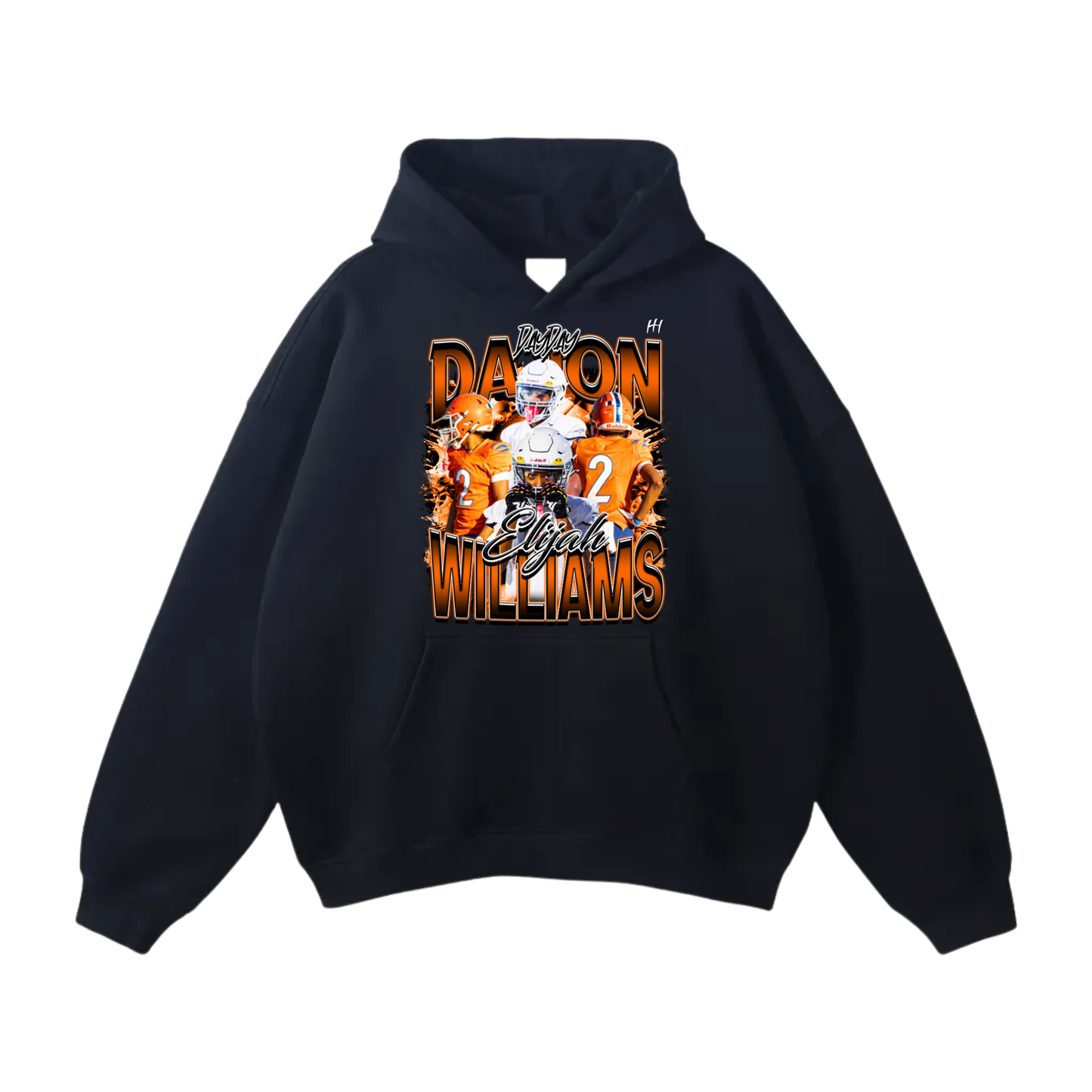 Dajon Elijah Williams Oversize Fleeced Hoodie