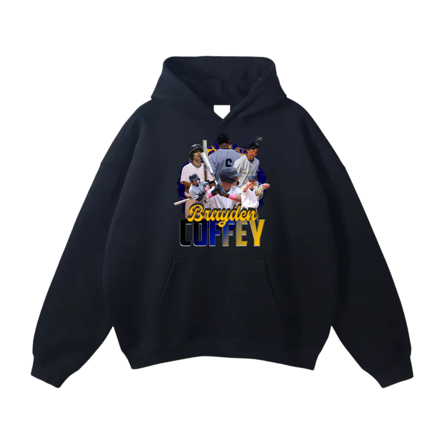 Brayden Coffey Oversize Fleeced Hoodie