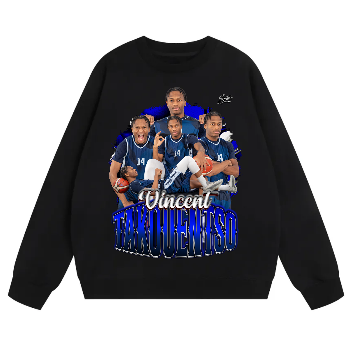 Vincent TAKOUENTSO Heavyweight Crewneck Sweatshirt