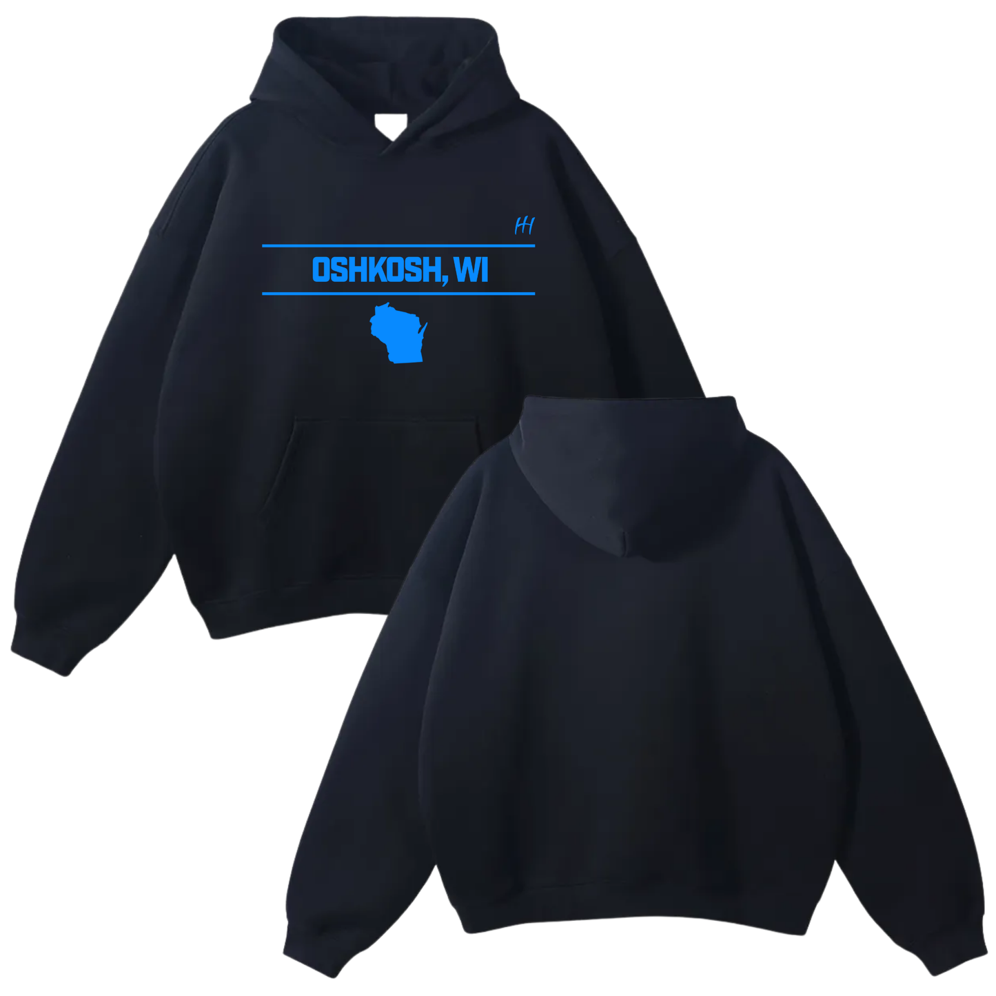 Isaiah Kelly Oversize Fleeced Hoodie