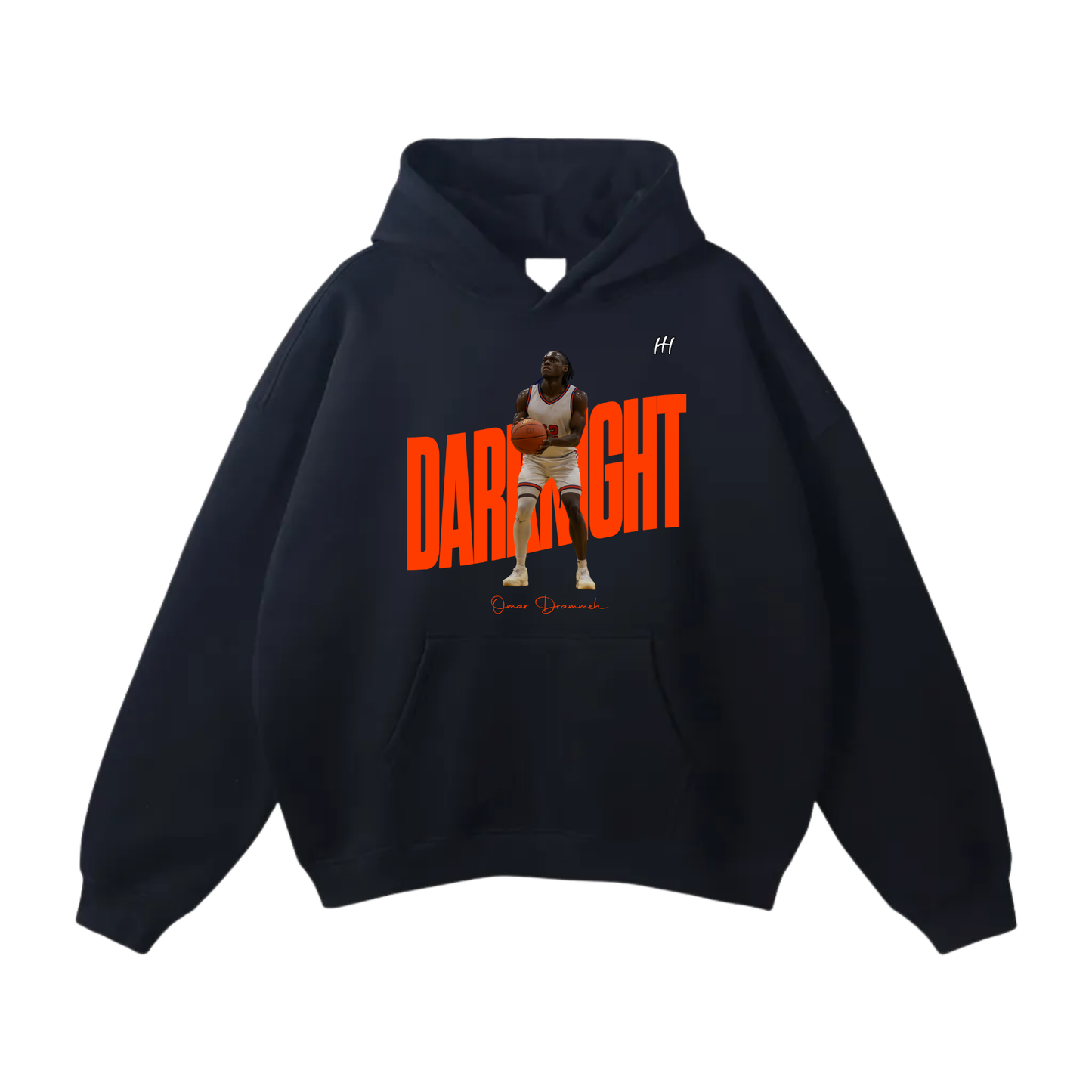 Omar Drammeh Oversize Fleeced Hoodie