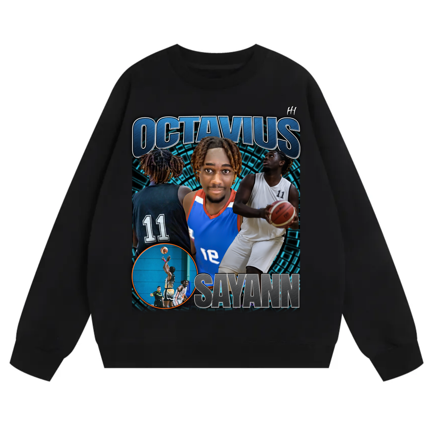 Octavius Sayann Heavyweight Crewneck Sweatshirt