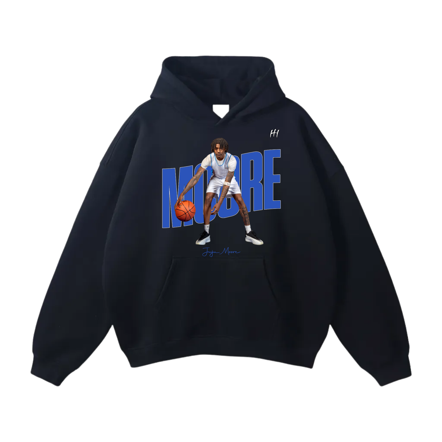 Juju Moore Oversize Fleeced Hoodie