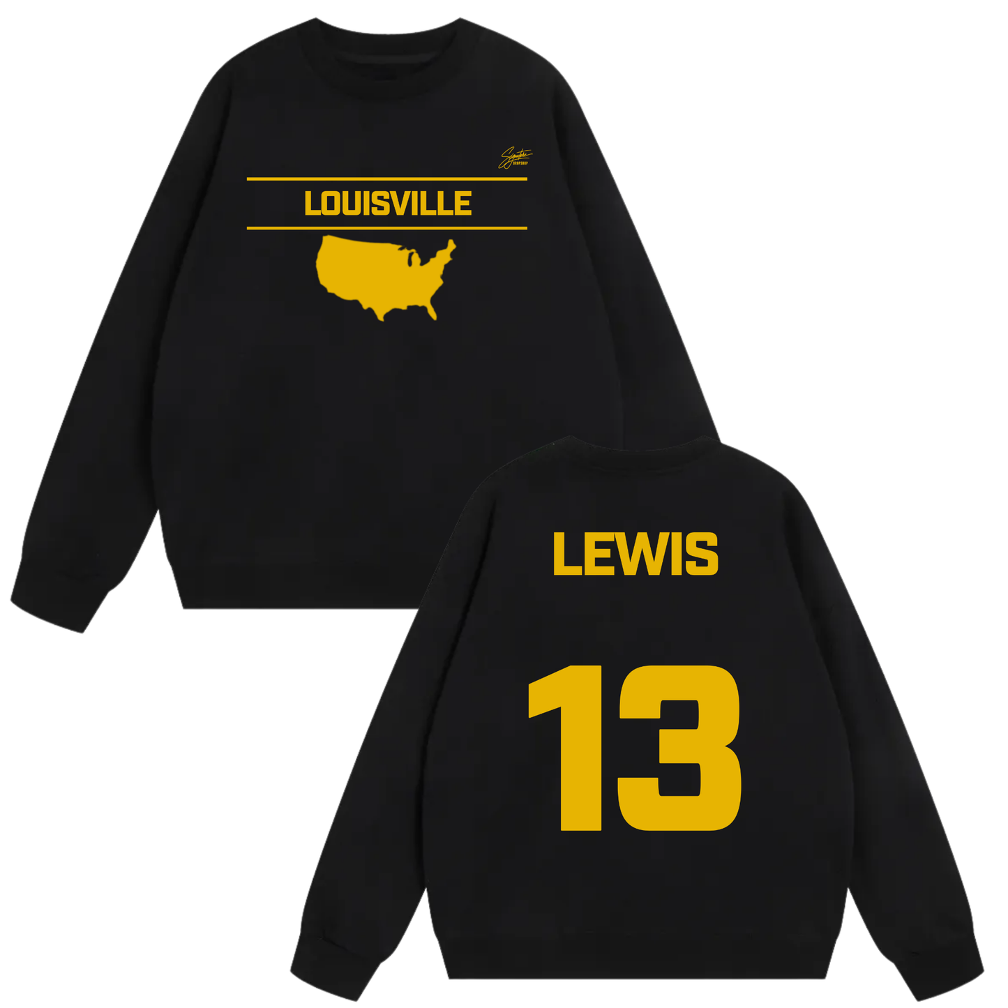 Dandre Lewis Heavyweight Crewneck Sweatshirt