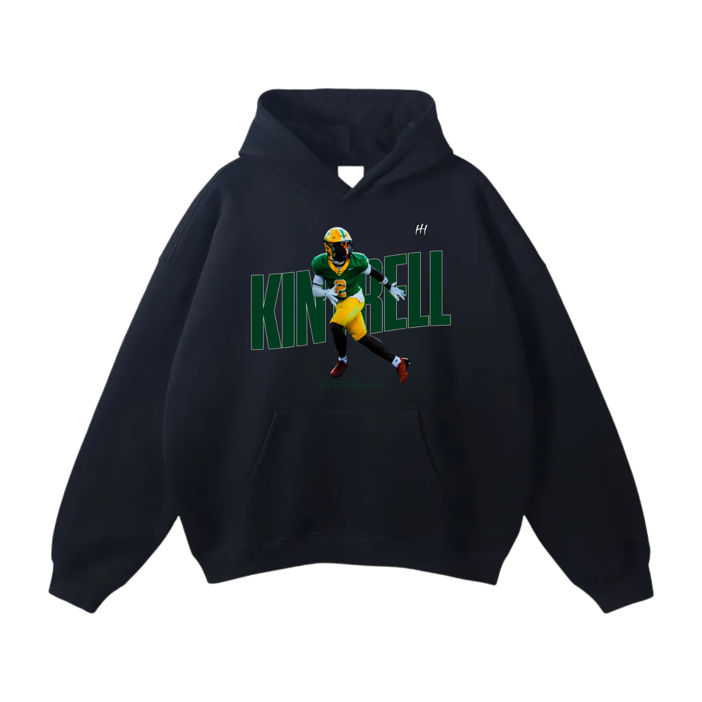 Kintrell Brookins Oversize Fleeced Hoodie