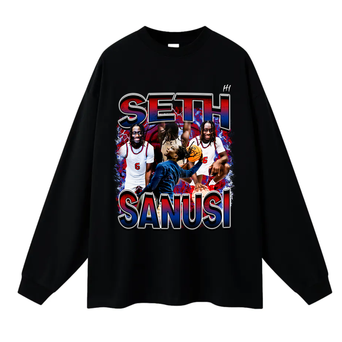 Seth Sanusi Long Sleeve Tee