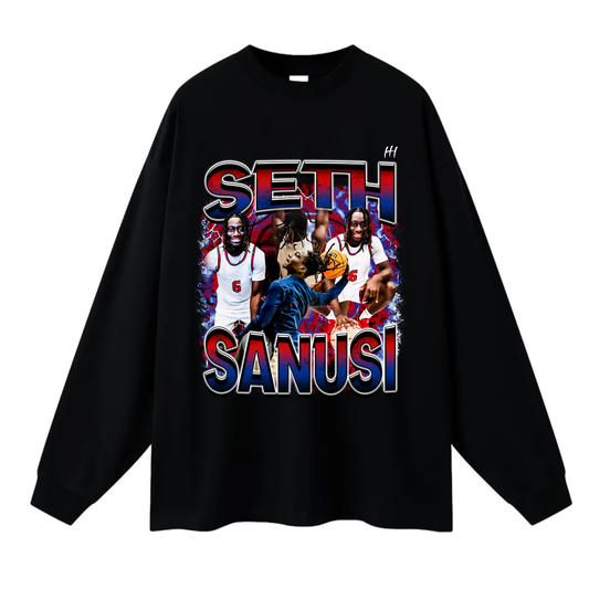 Seth Sanusi Long Sleeve Tee