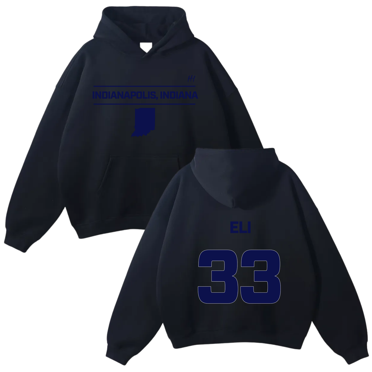 Eli Loichinger Oversize Fleeced Hoodie