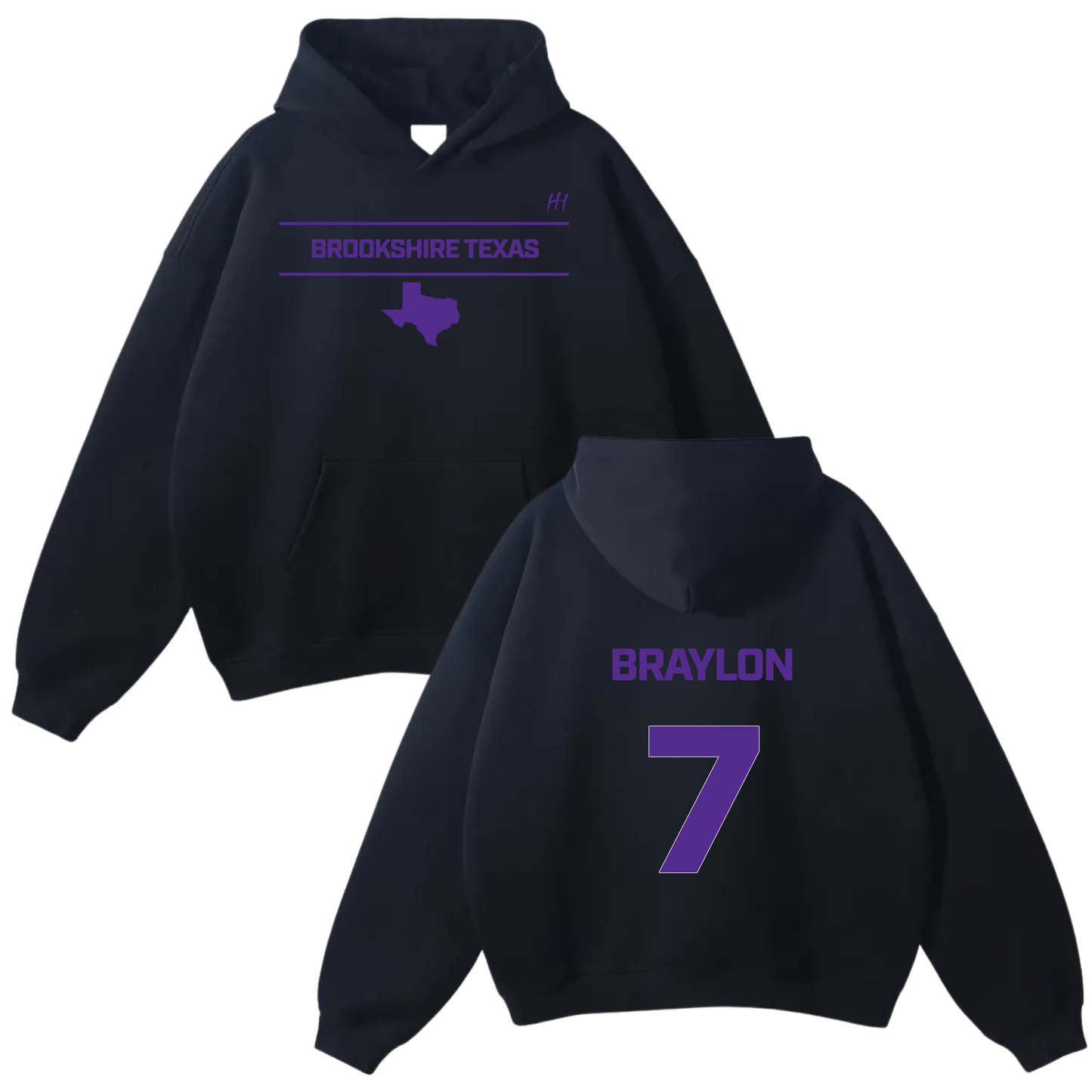 Braylon Barley Oversize Fleeced Hoodie
