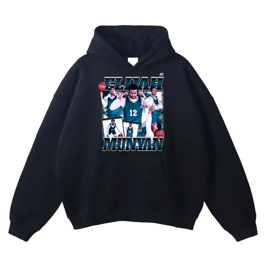 Elijah Munyan Oversize Fleeced Hoodie