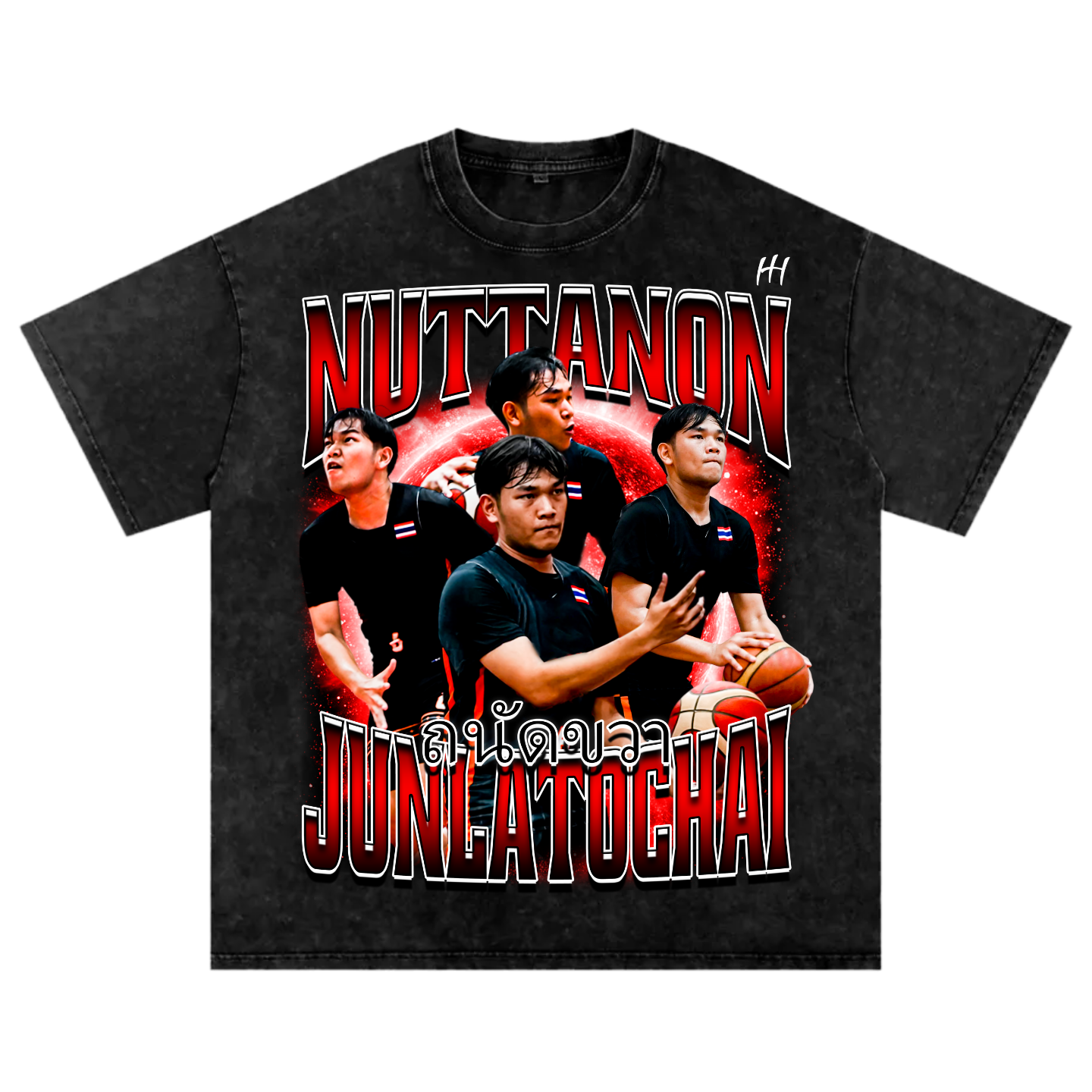 Nuttanon Junlatochai Oversized T-shirt