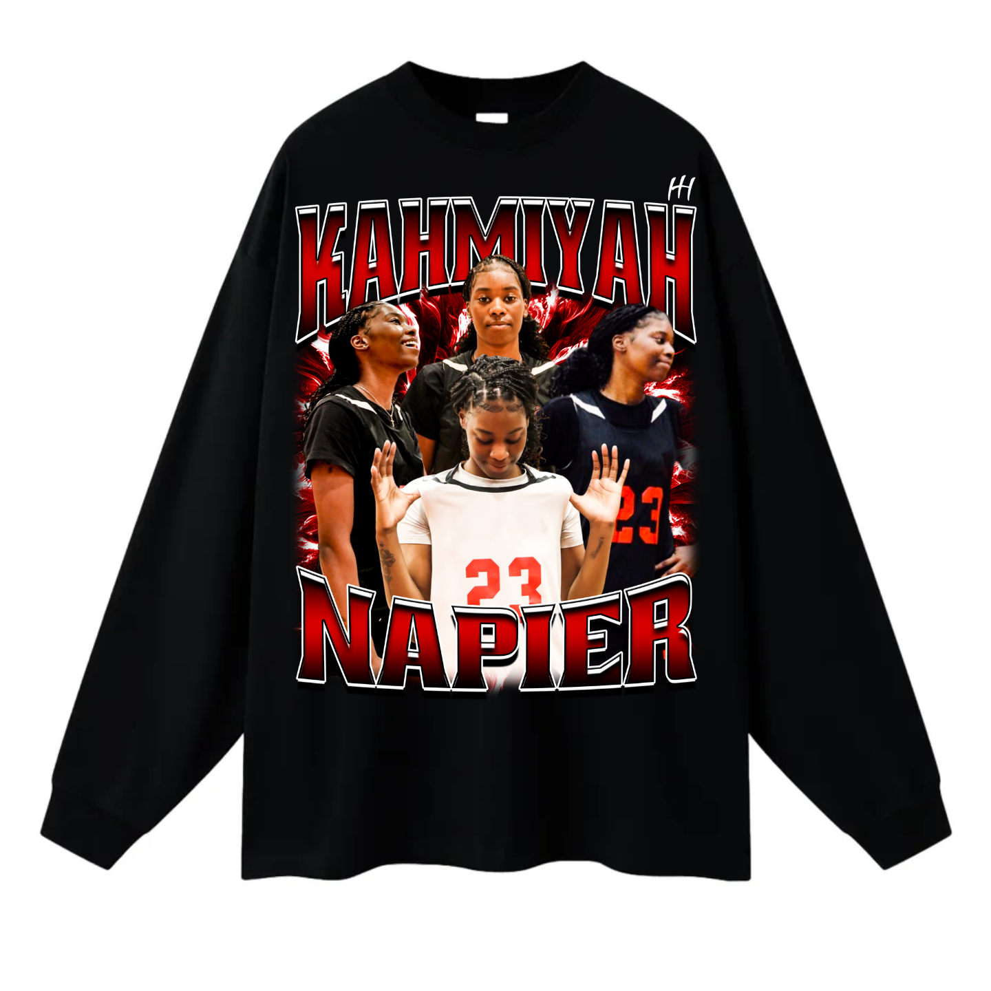 Kahmiyah Napier Long Sleeve Tee