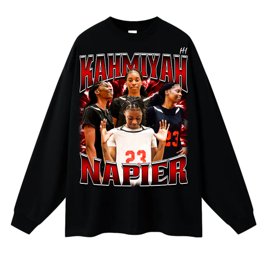 Kahmiyah Napier Long Sleeve Tee