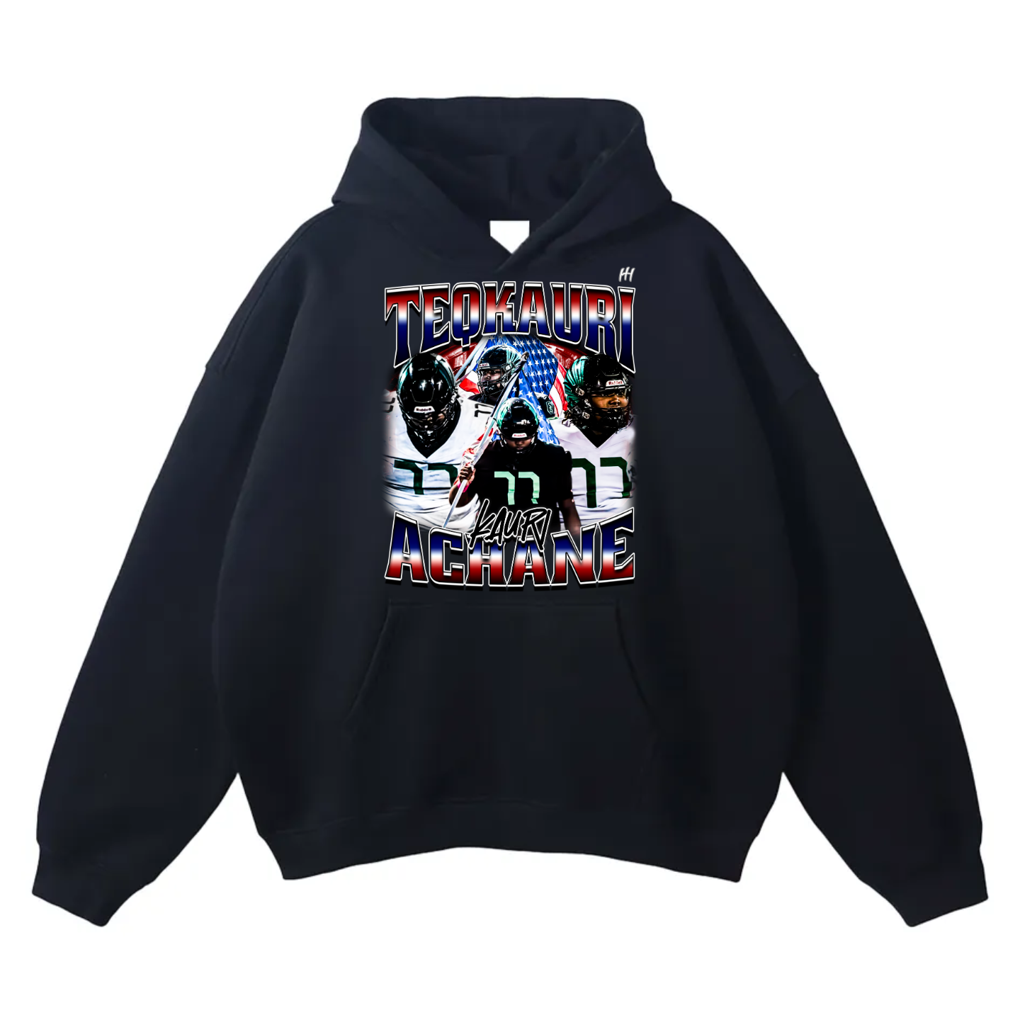 Teqkauri Achane Oversize Fleeced Hoodie