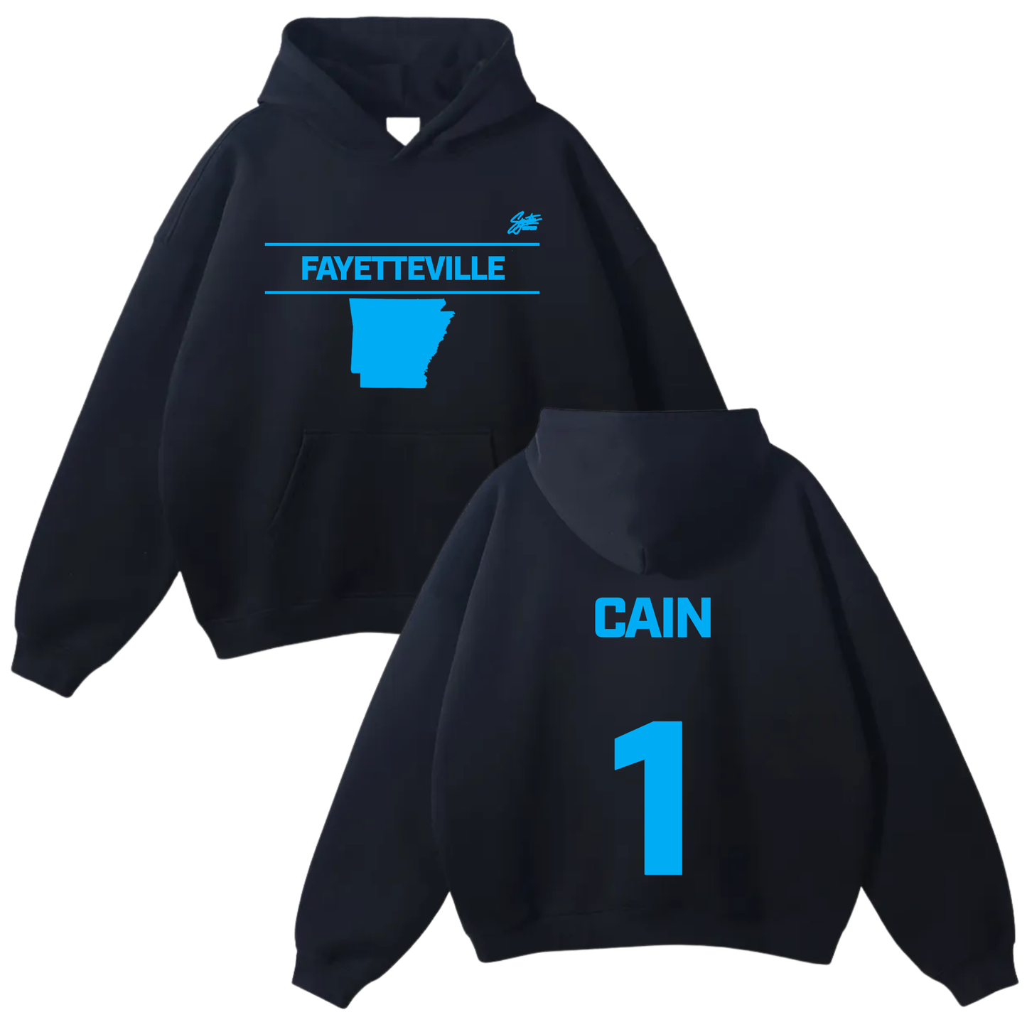 Cain Stockburger Oversize Fleeced Hoodie
