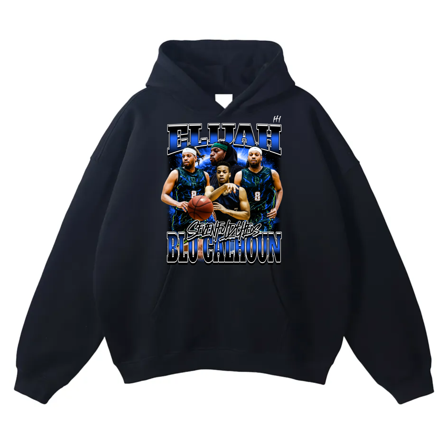 Elijah Blu Calhoun Oversize Fleeced Hoodie