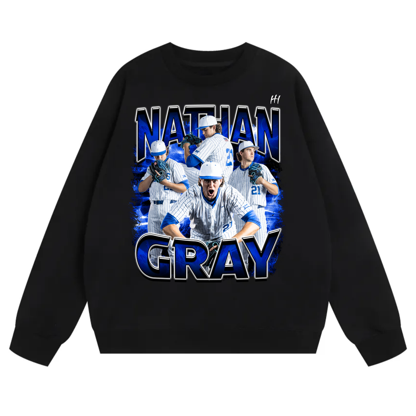 Nathan Gray Heavyweight Crewneck Sweatshirt
