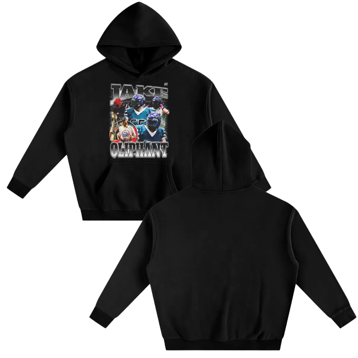 Jake Oliphant Oversize Fleeced Hoodie