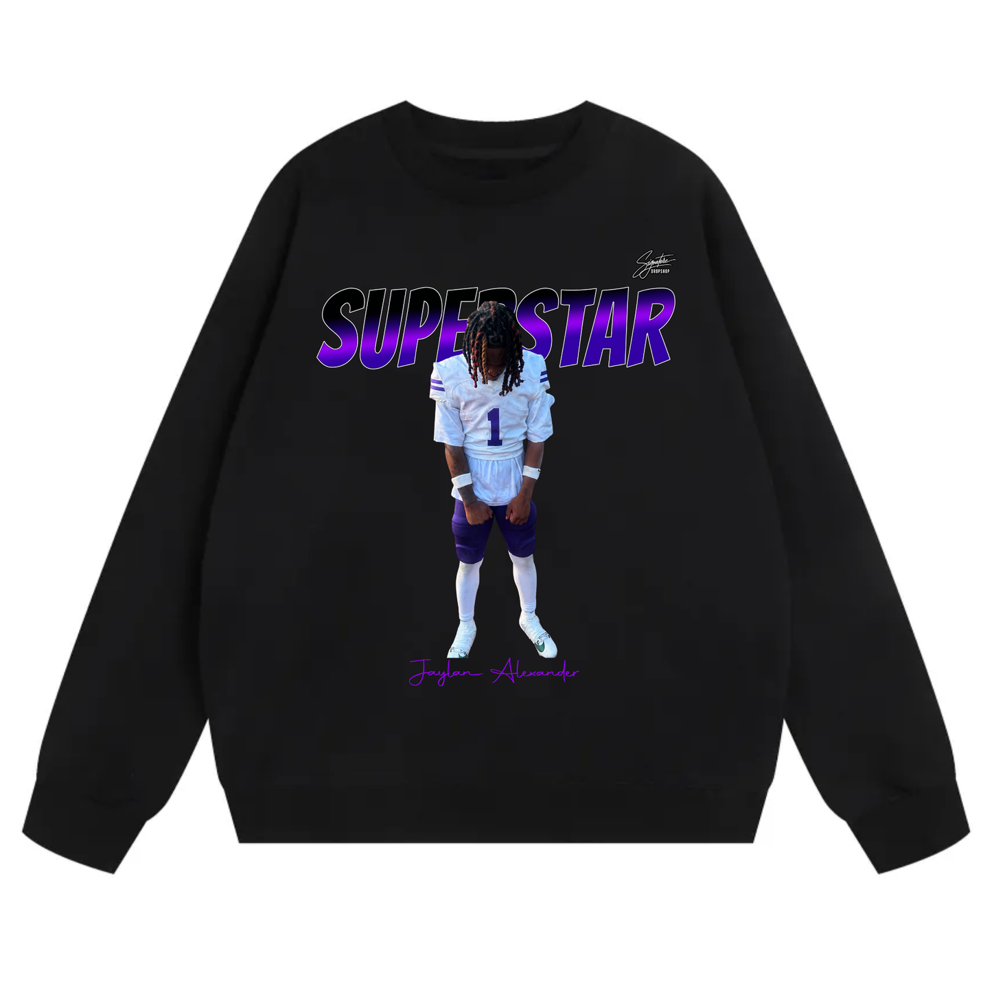 Jaylan Alexander Heavyweight Crewneck Sweatshirt