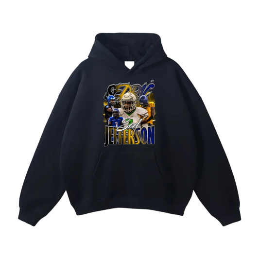 Sedric Jefferson Oversize Fleeced Hoodie