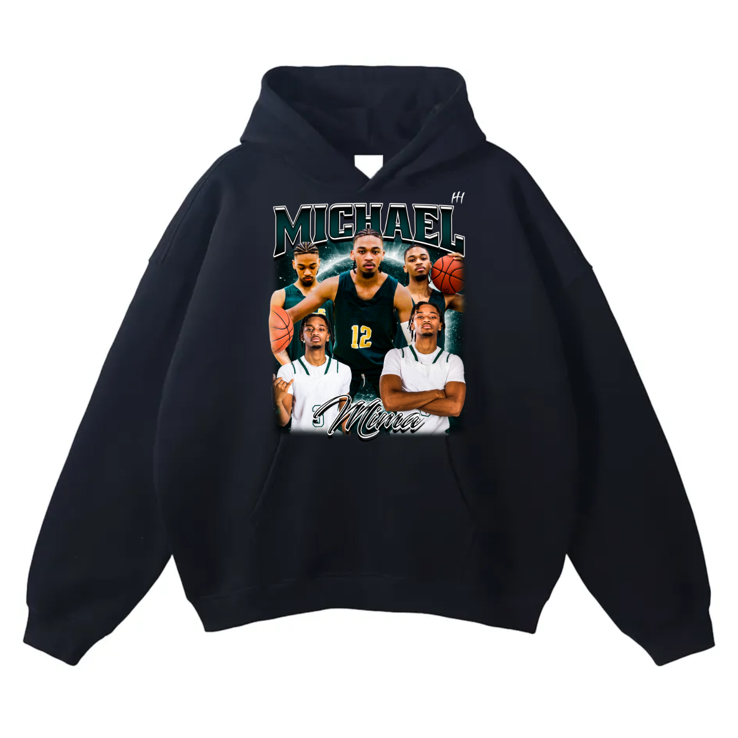 Michael Mima Oversize Fleeced Hoodie