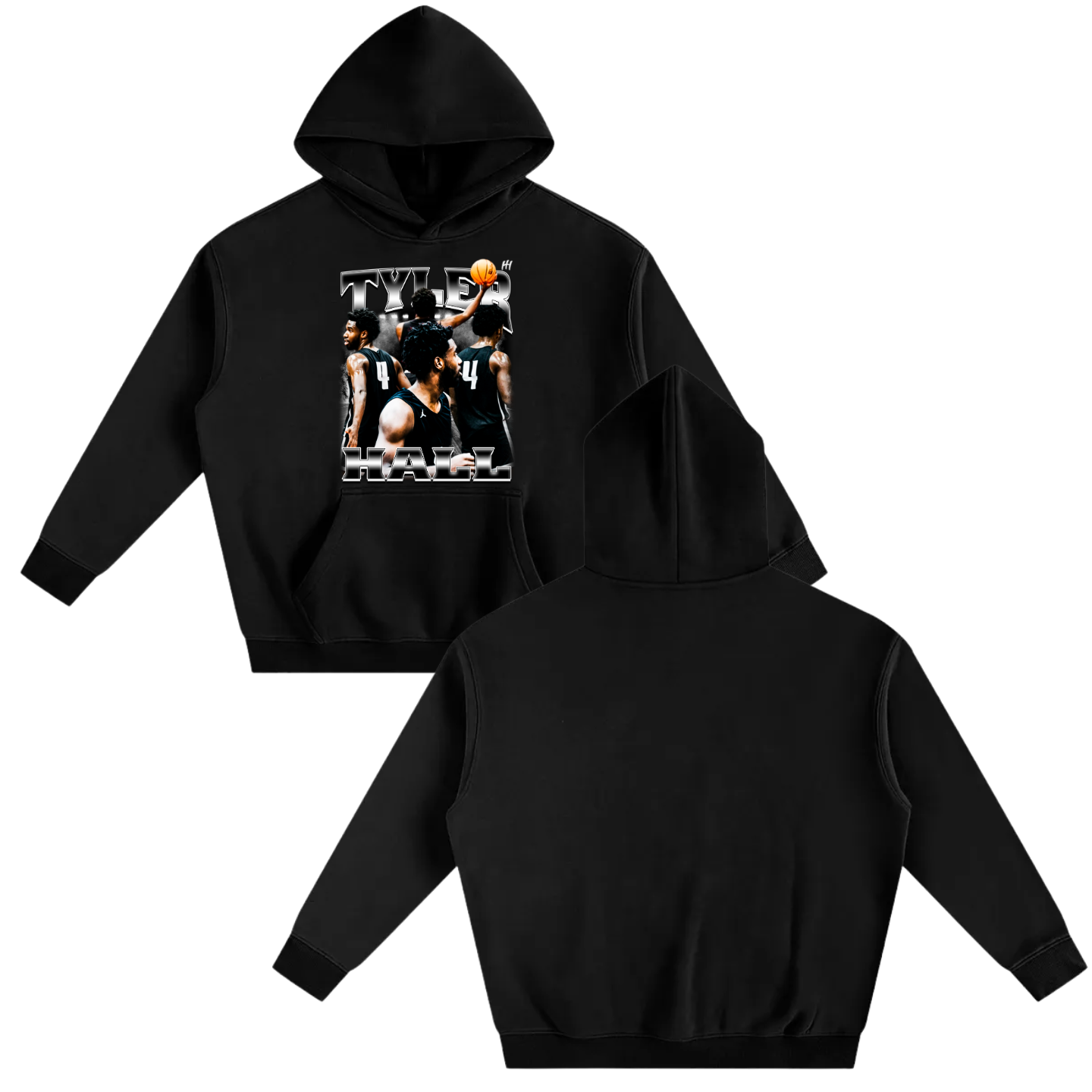 Tyler Hall Oversize Fleeced Hoodie