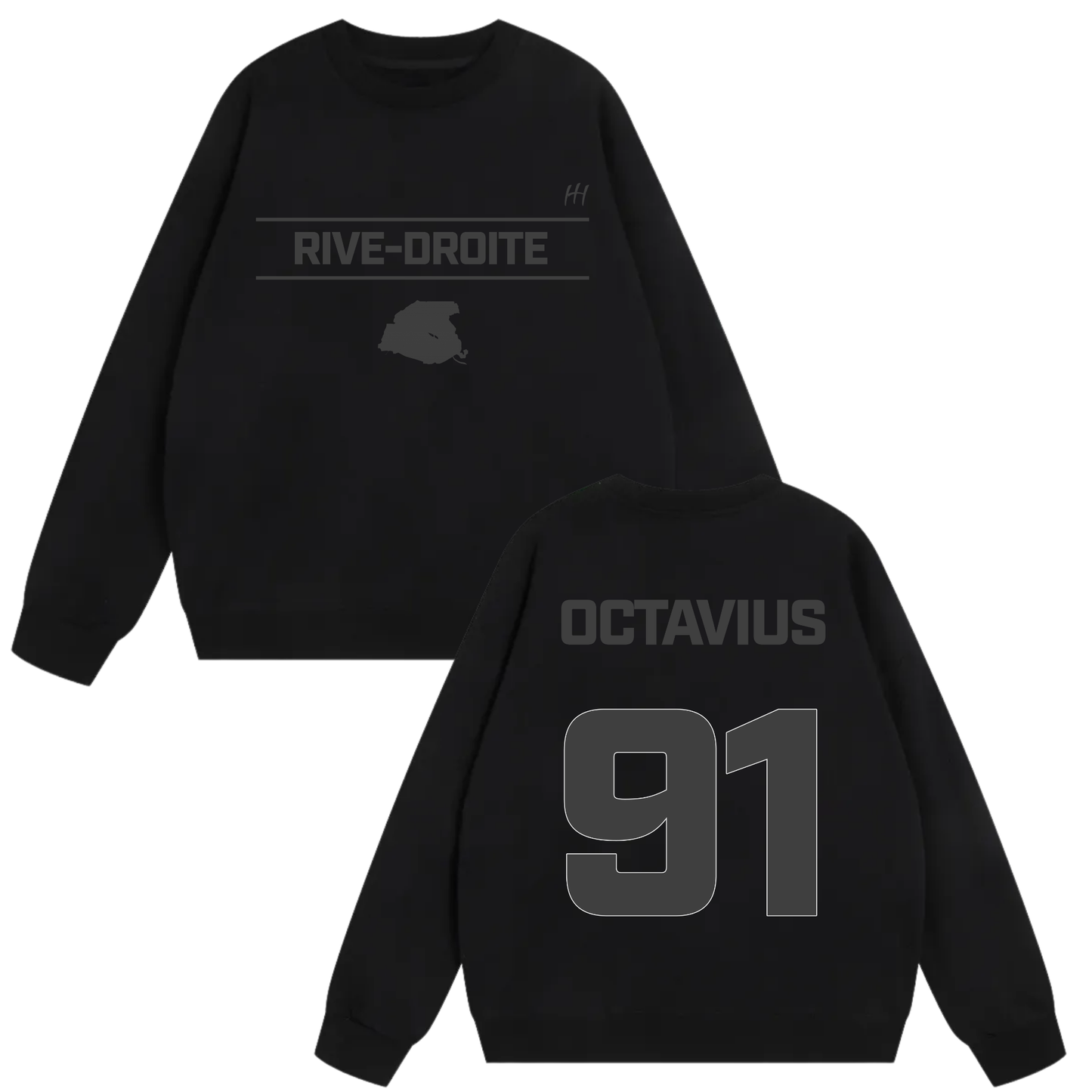 Octavius Sayann Heavyweight Crewneck Sweatshirt