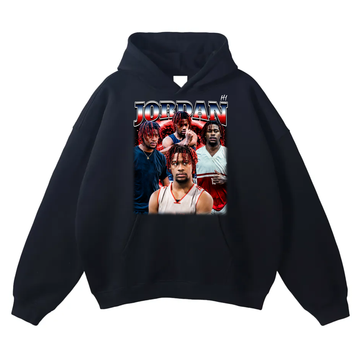 Jordan 2 Oversize Fleeced Hoodie